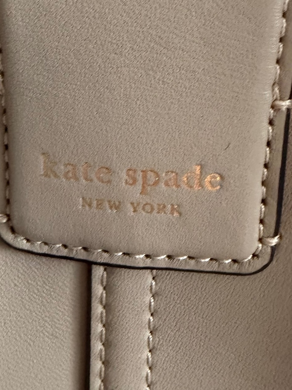Kate Spade Dakota Smooth Leather Tote – Timeless Taupe | Excellent Condition - Picture 4 of 15